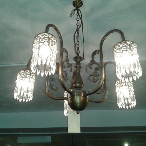 TH135 Antique Chandelier