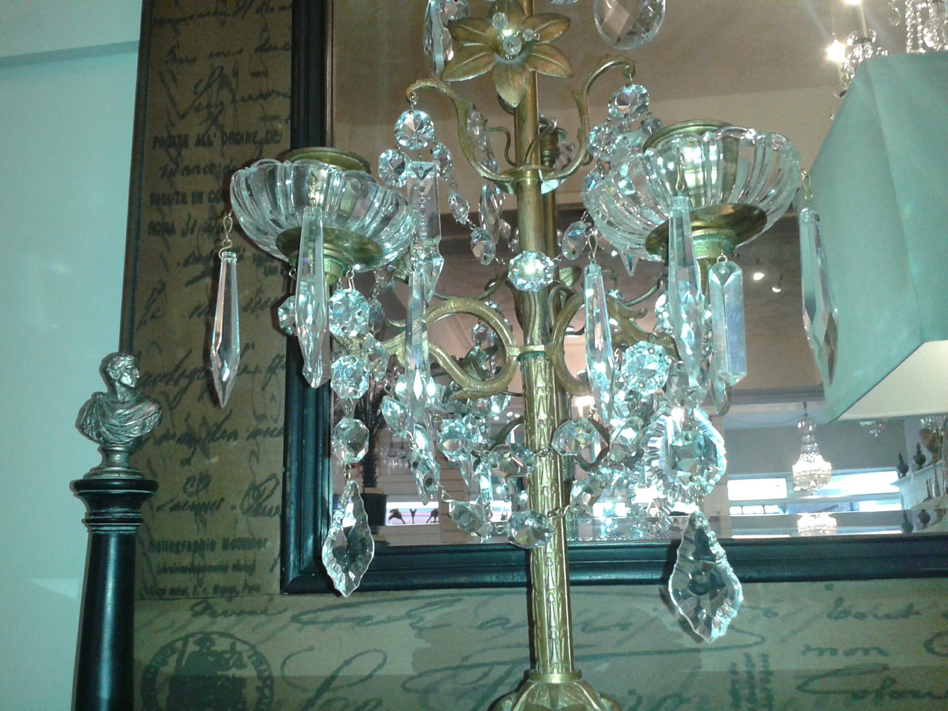 TH157 Antique Candelabra