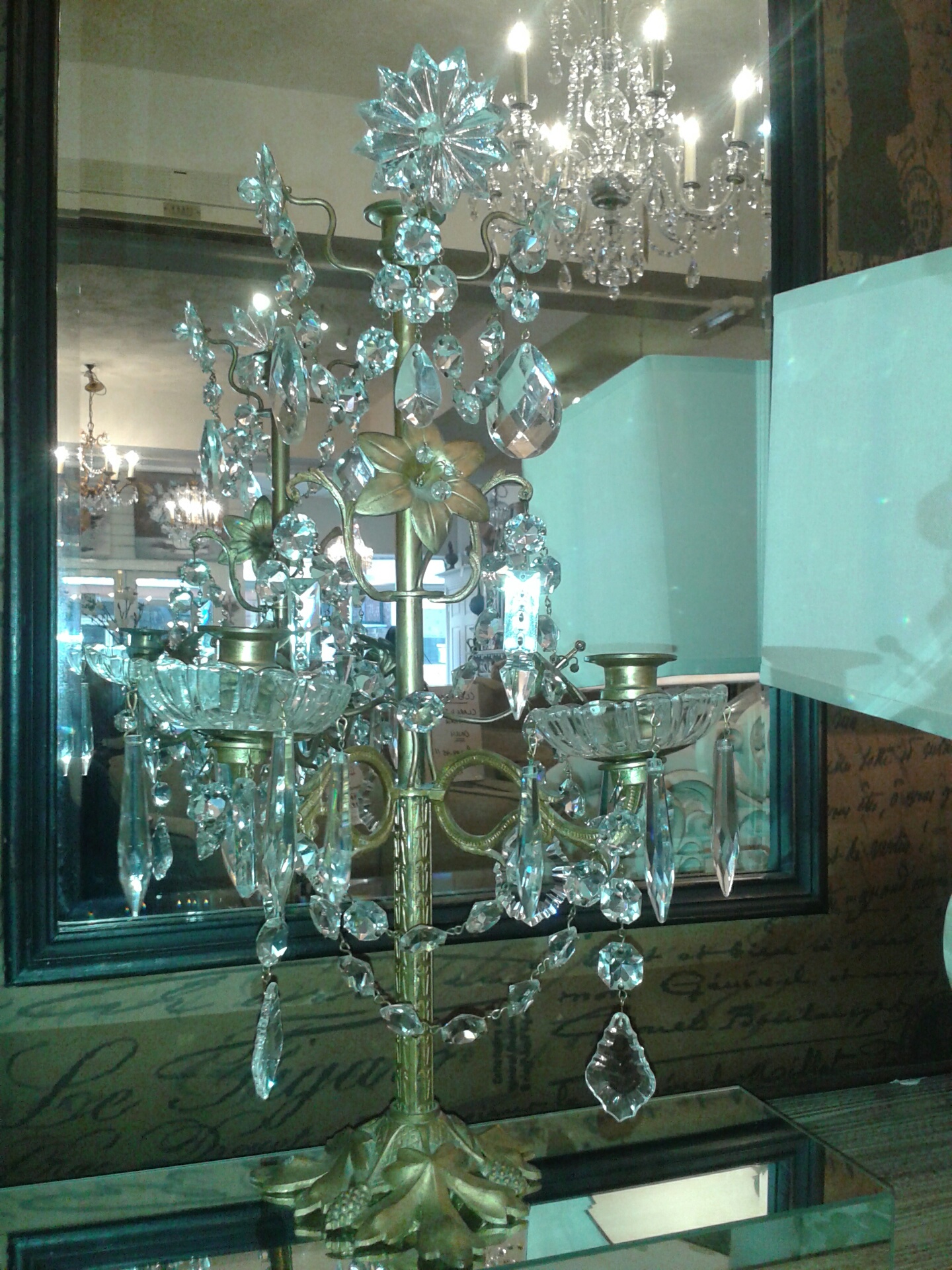 TH157 Antique Candelabra