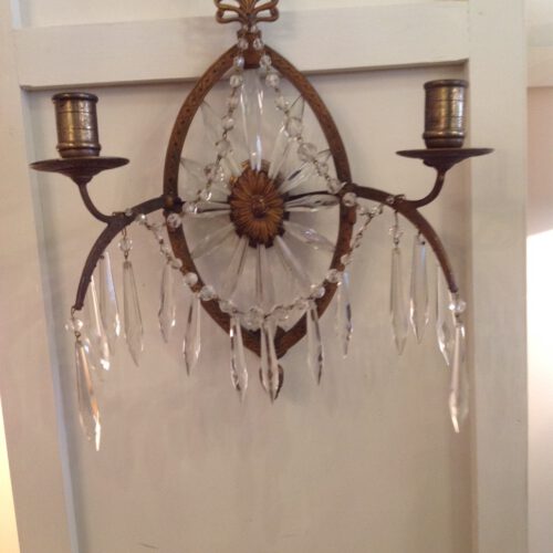 Early 20th Century Candle Wall Sconce – TH162