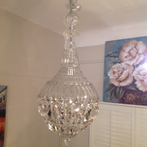 TH163 Antique Chandelier