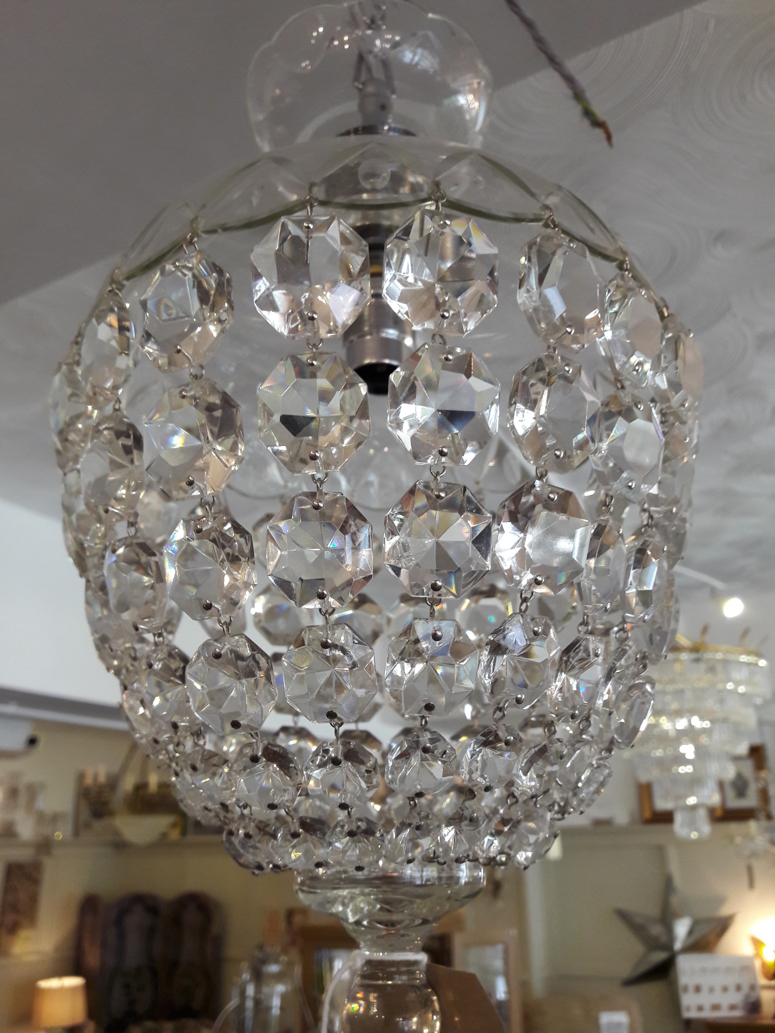 TH202 Antique Chandelier