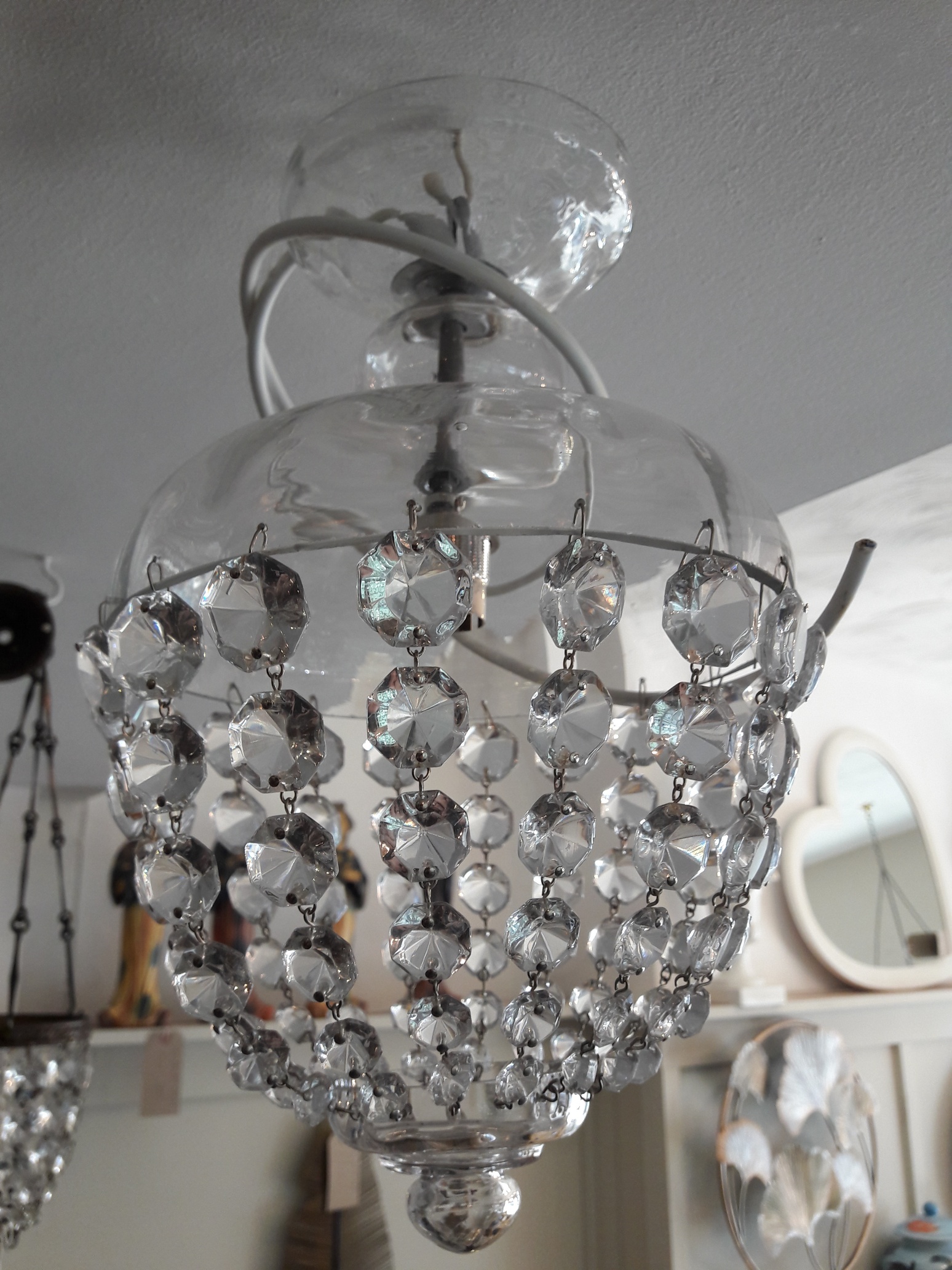 TH205 Antique Chandelier