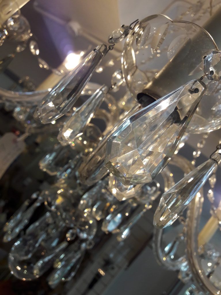 TH207 Antique Chandelier