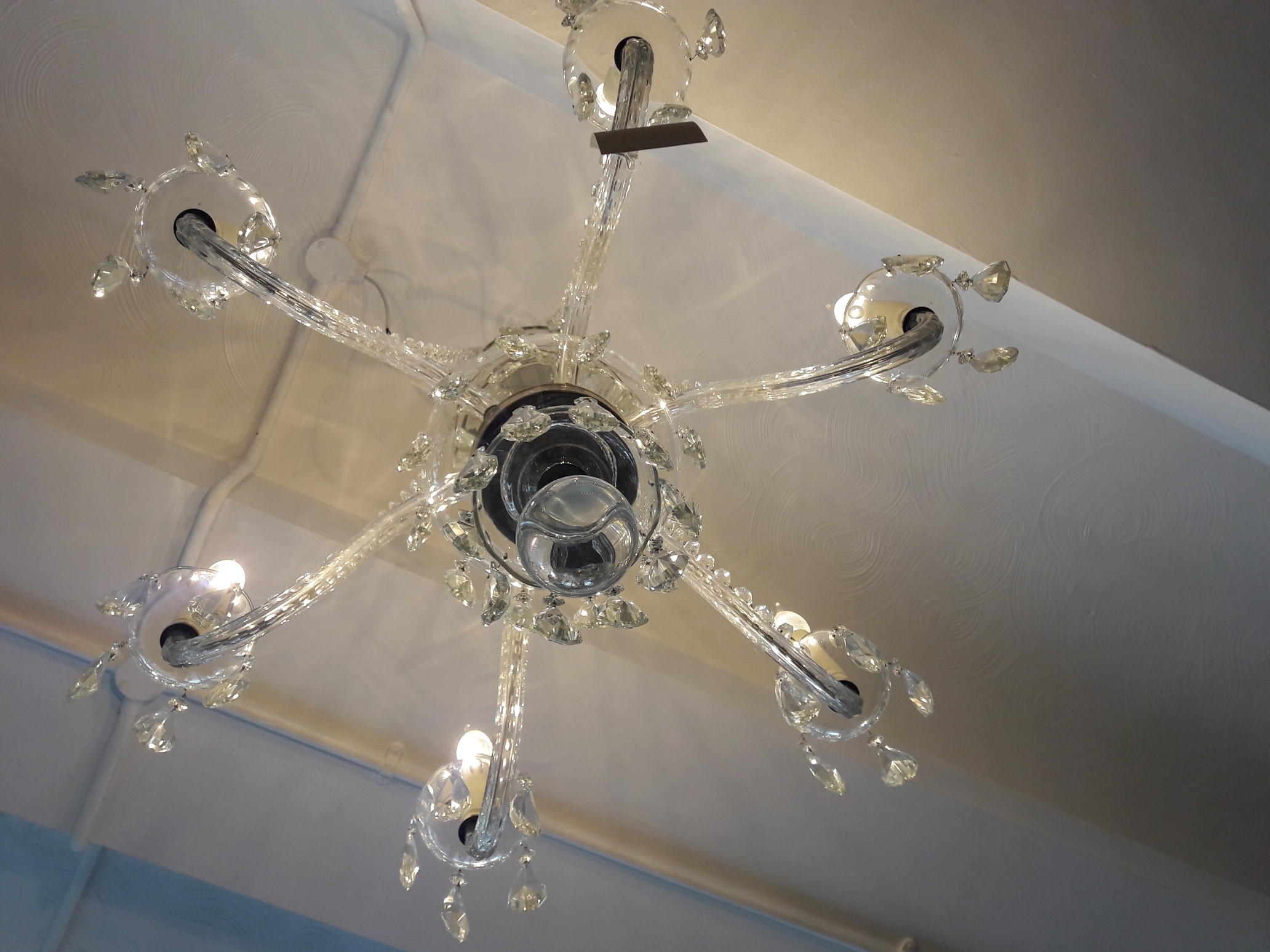 TH207 Antique Chandelier