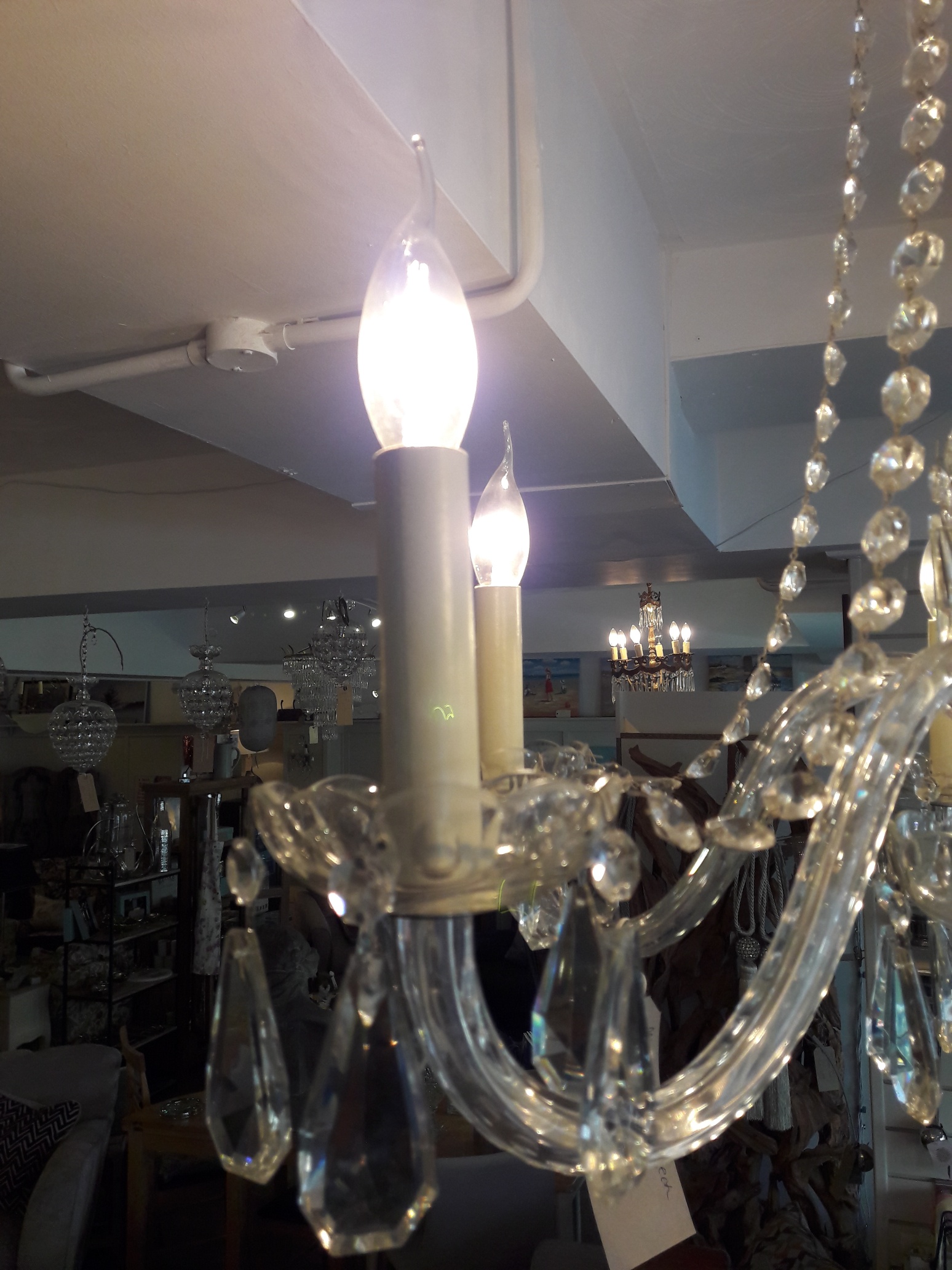 TH207 Antique Chandelier