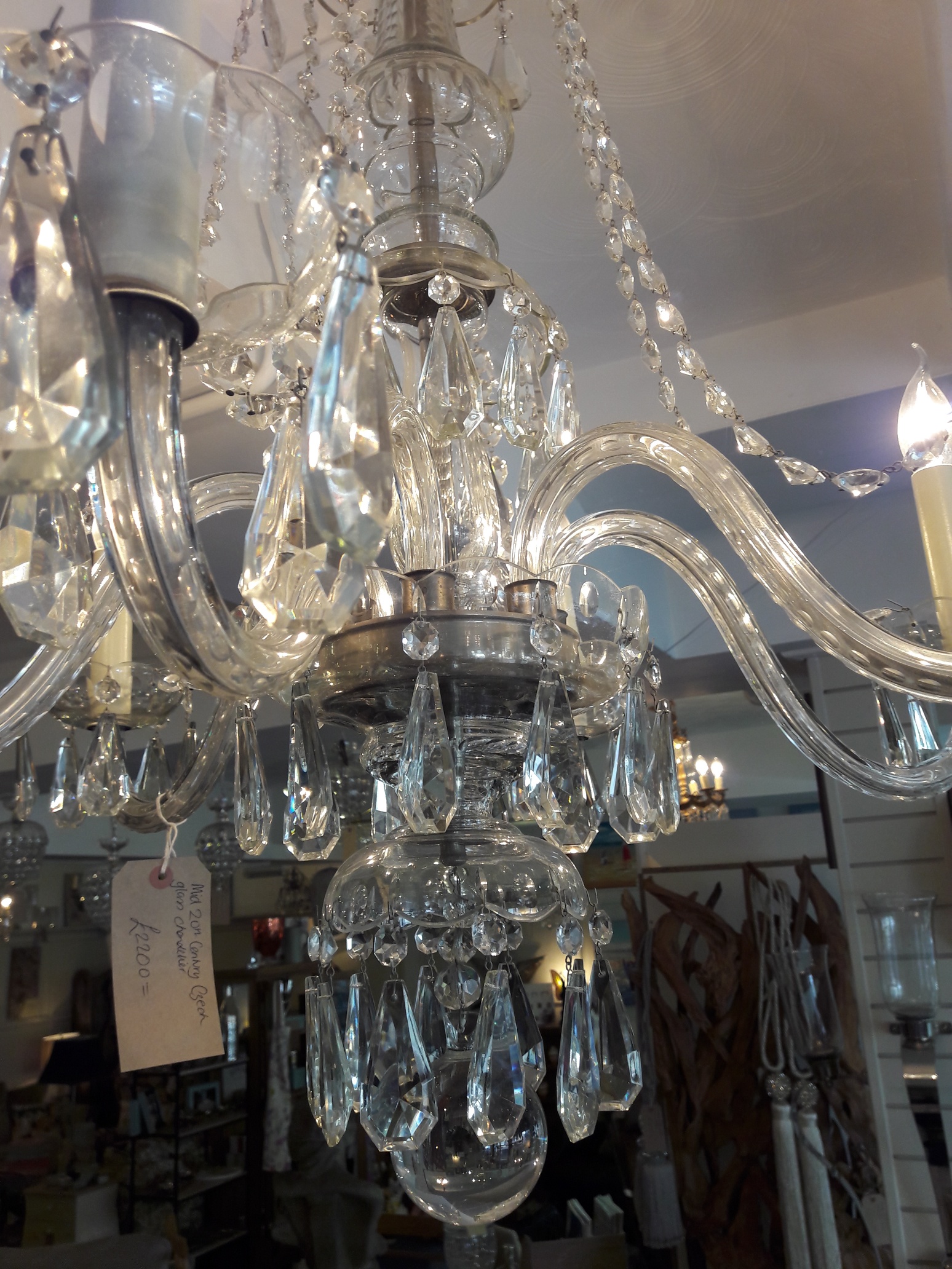 TH207 Antique Chandelier