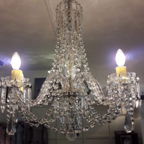 TH208 Antique Chandelier