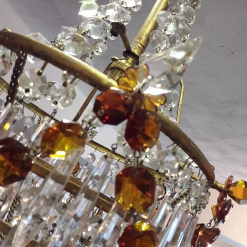 TH211 Antique Chandelier