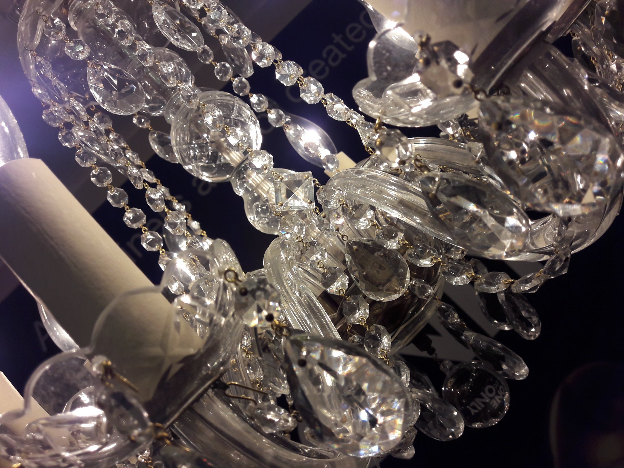 TH212 Antique Chandelier
