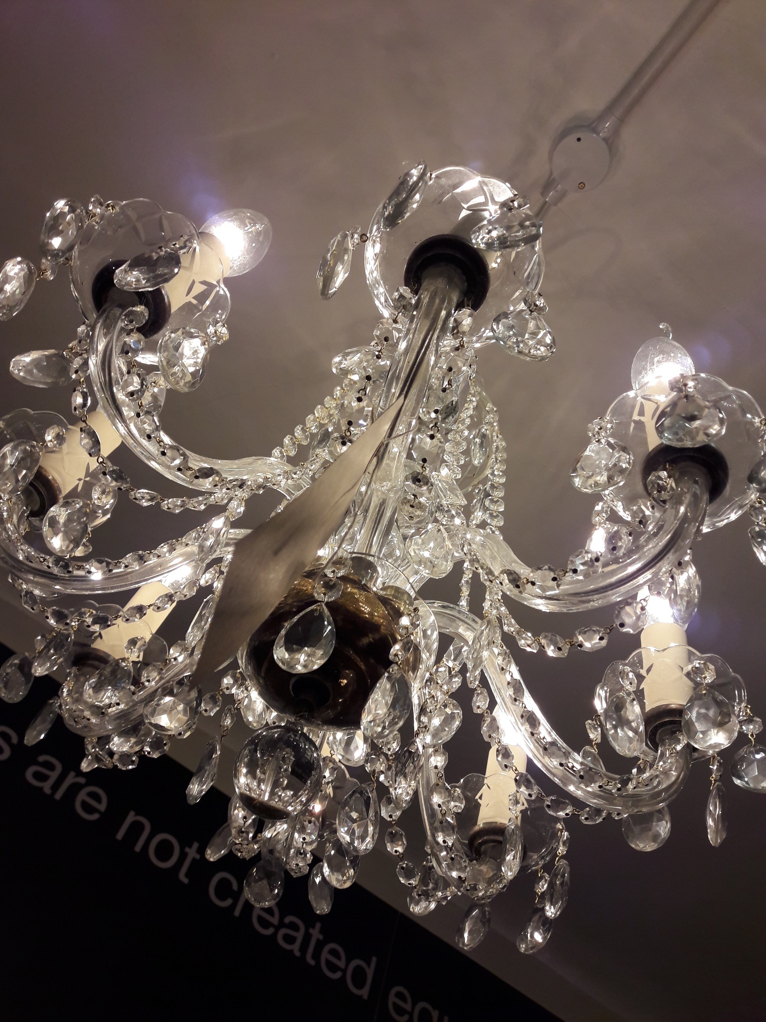 TH212 Antique Chandelier