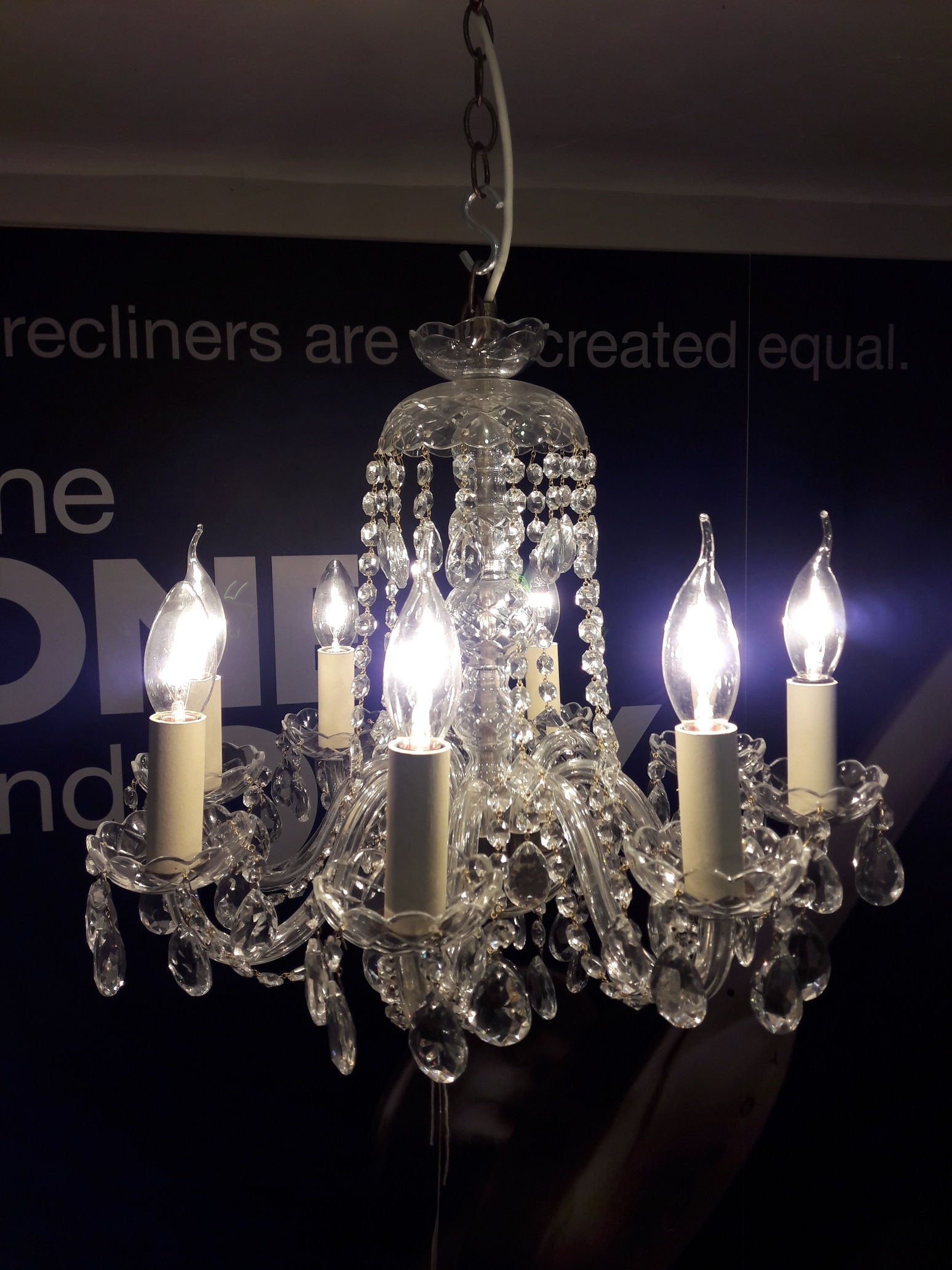 TH212 Antique Chandelier