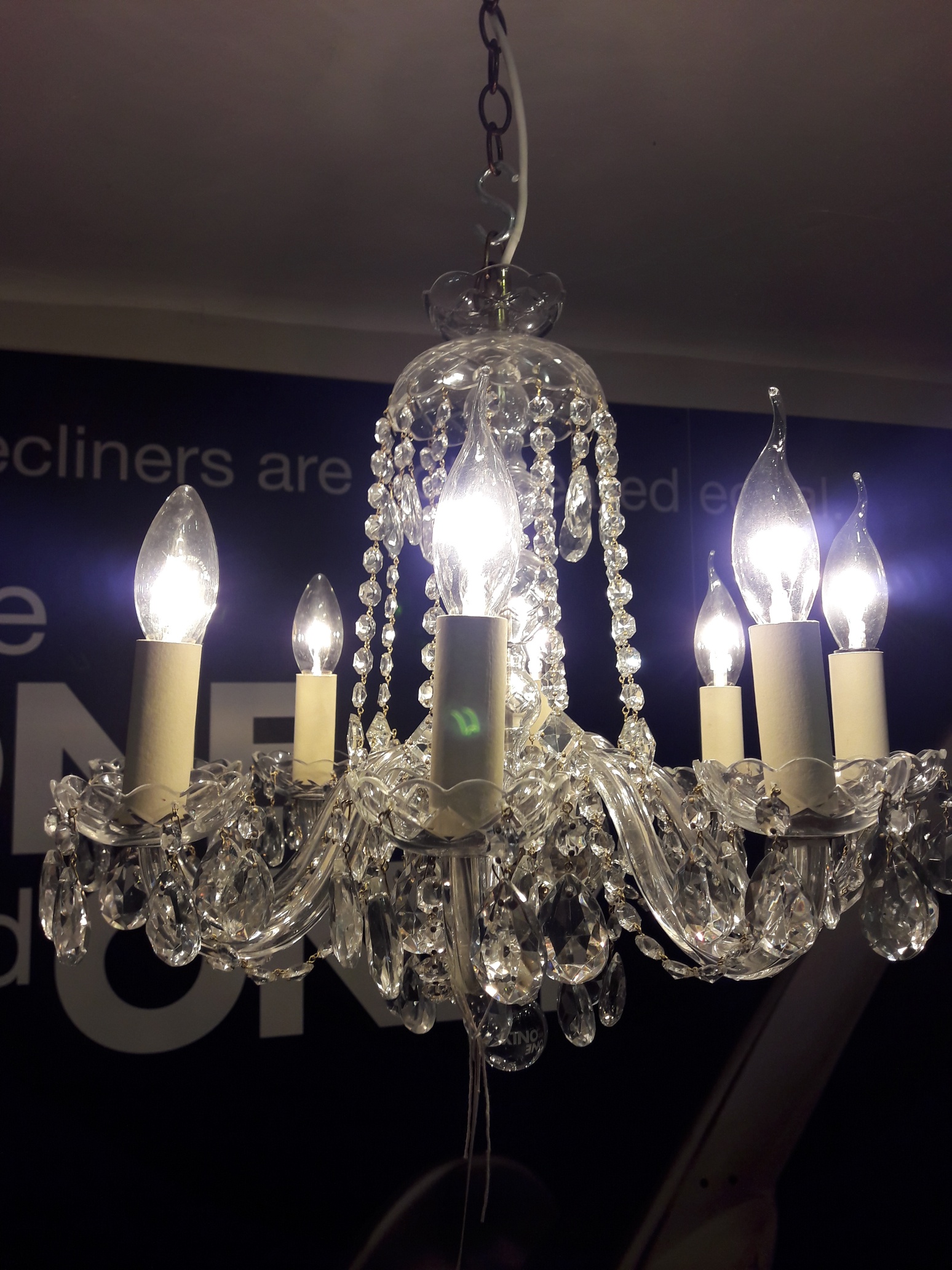 TH212 Antique Chandelier